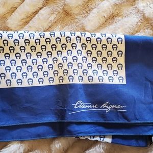 Etienne Aigner silk scarve